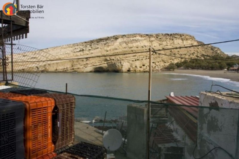 Matala Kreta, Matala, einmalige Gelegenheit - Dorfhaus über der Bucht von Matala Haus kaufen